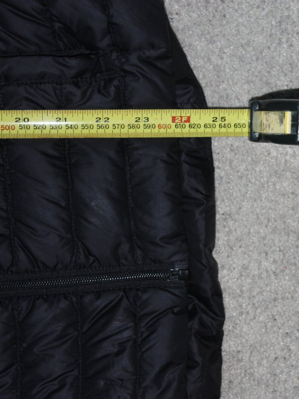 CORE Black Lightweight Puffer Jacket Women's Medium Full Zip - Picture 6 of 8
